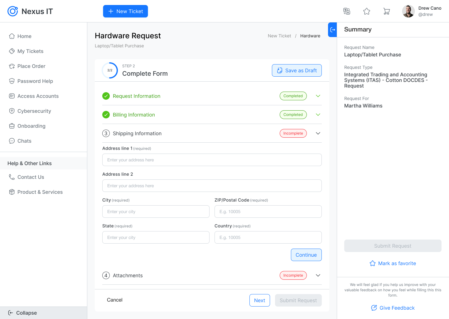 Nexus-IT Solution -2 UI