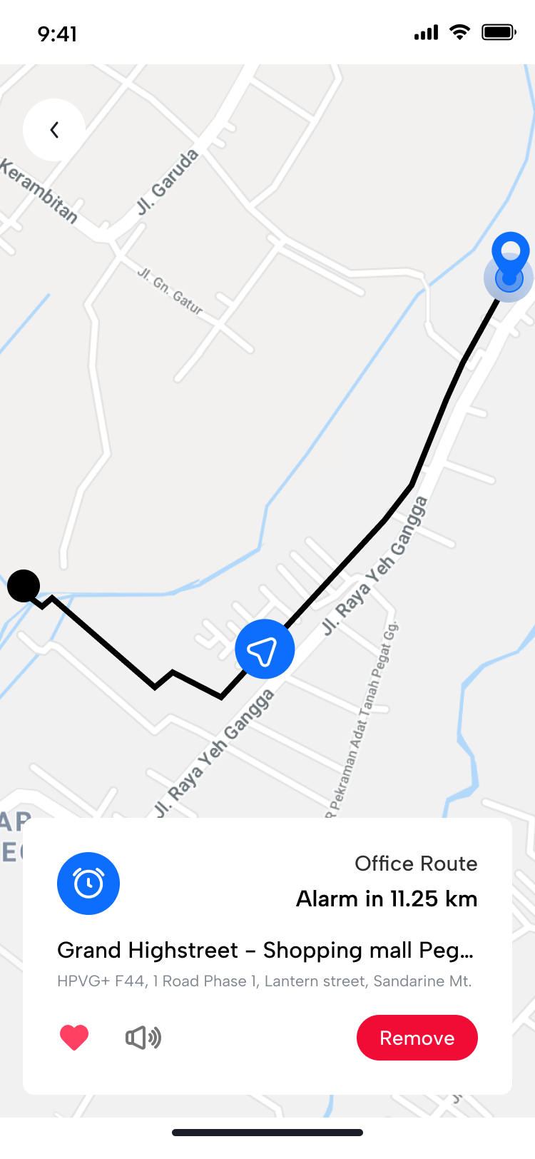 Travenap Set New Alarm UI