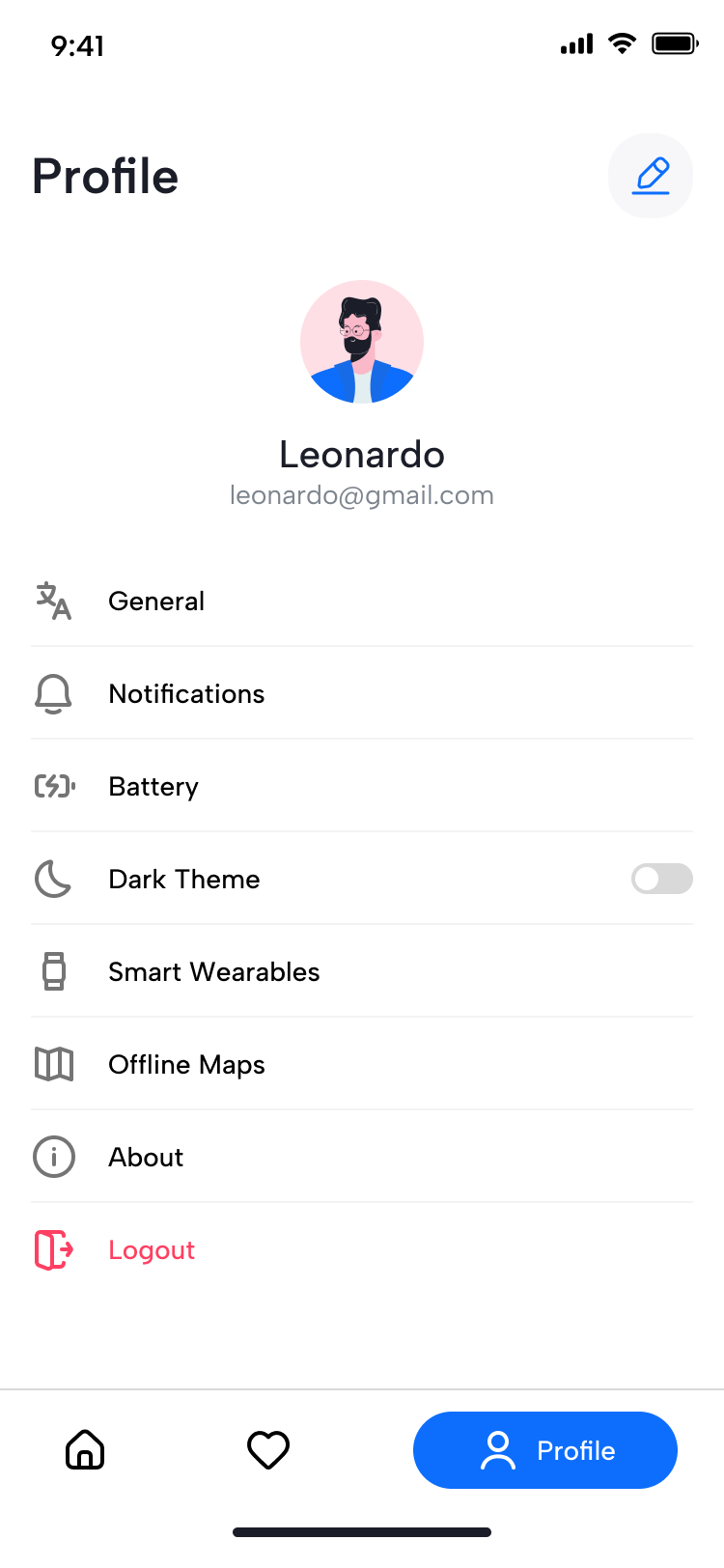 Travenap Profiles UI